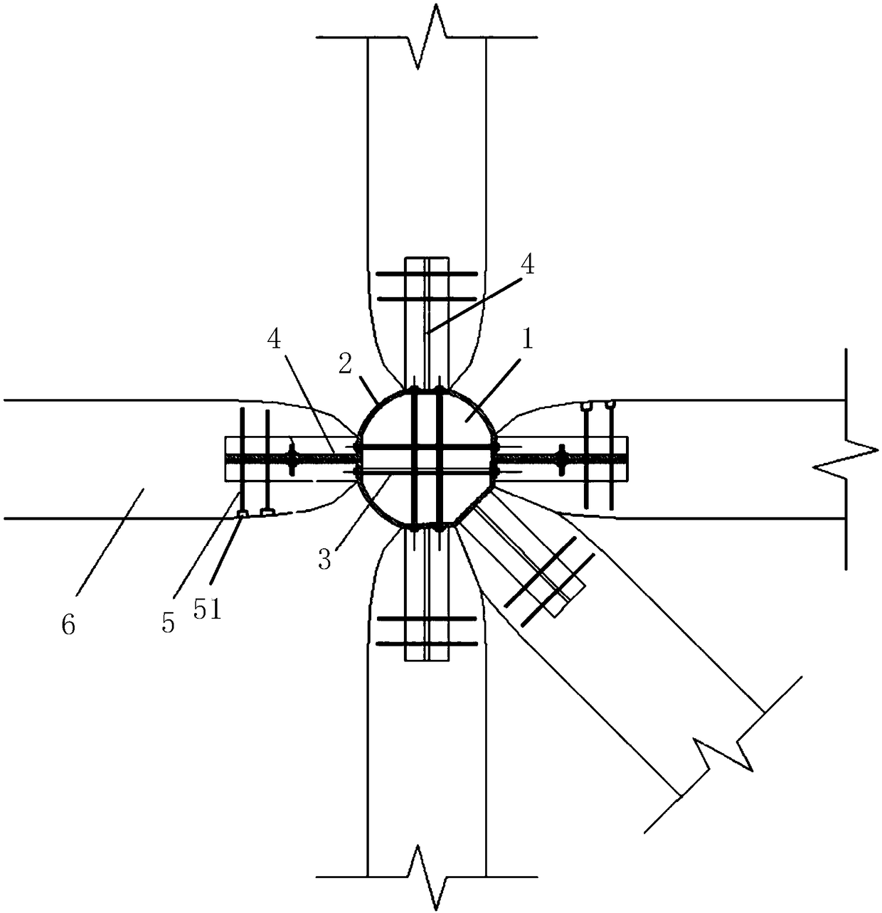 Connecting device and method for replacing traditional mortise and tenon joint