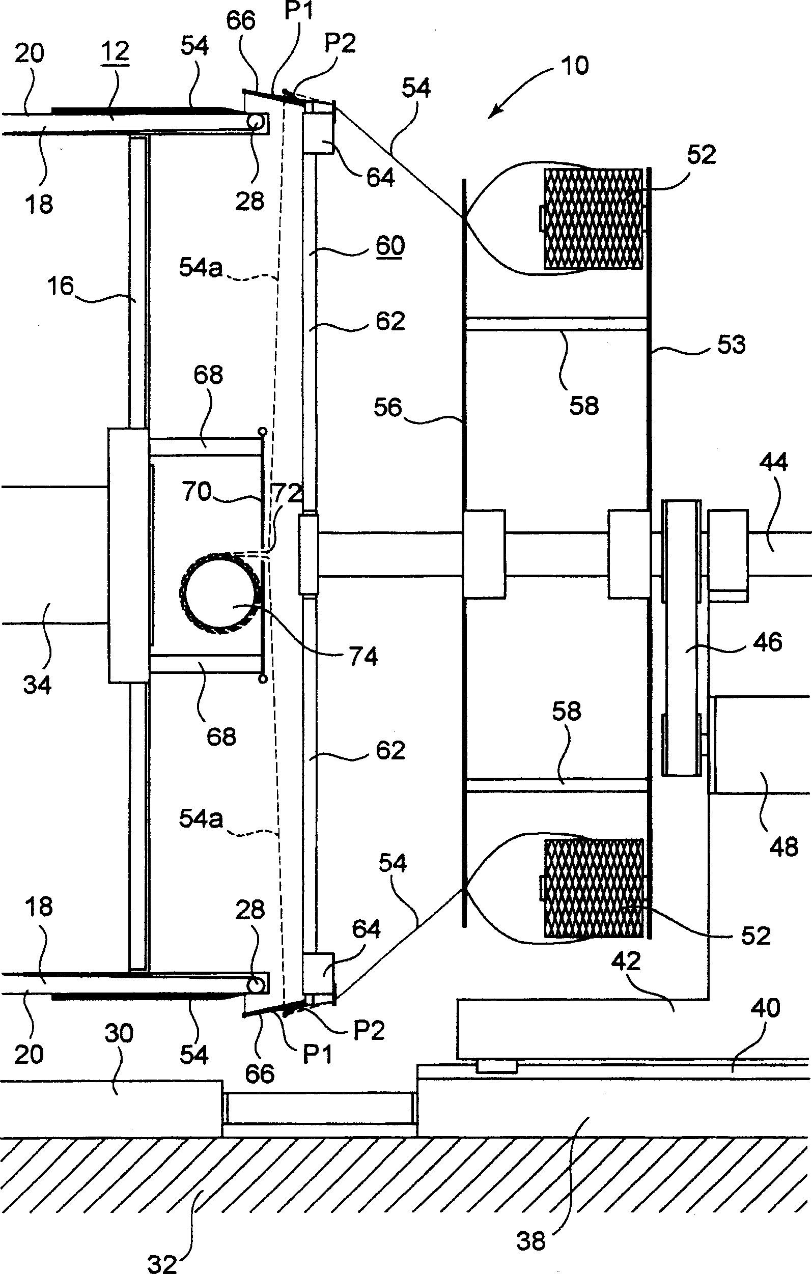 Sample warping machine with yarn recovery mechanism