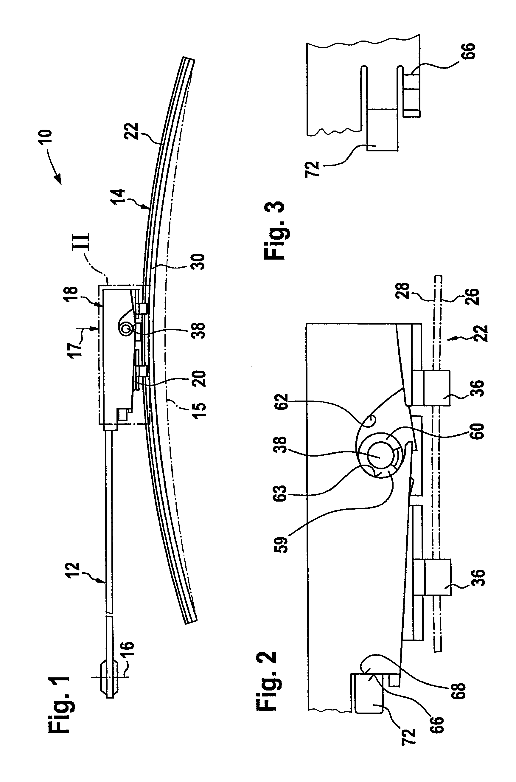 Wiper lever comprising a wiper arm and a wiper blade which is connected to the same in an articulated manner