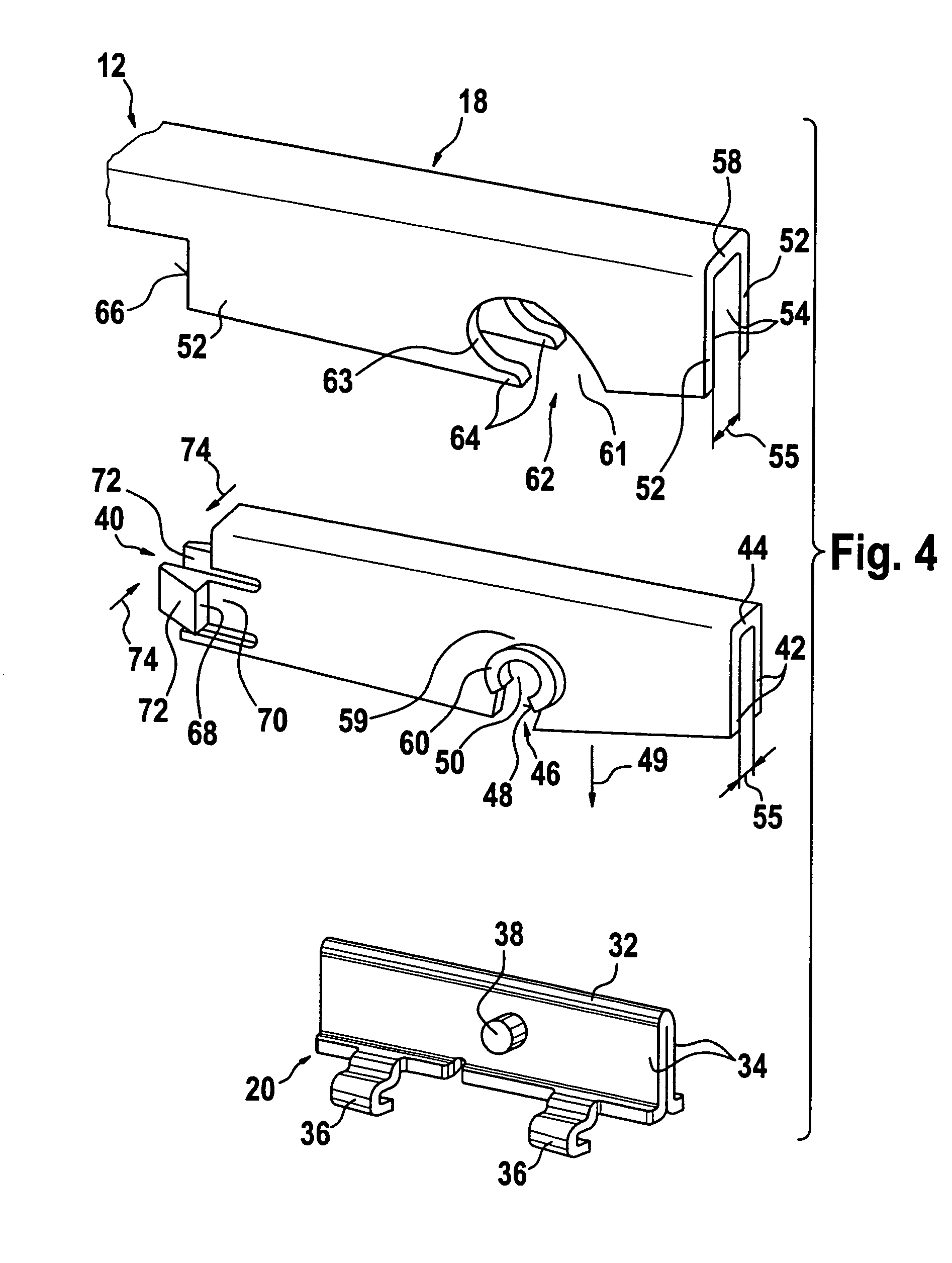 Wiper lever comprising a wiper arm and a wiper blade which is connected to the same in an articulated manner