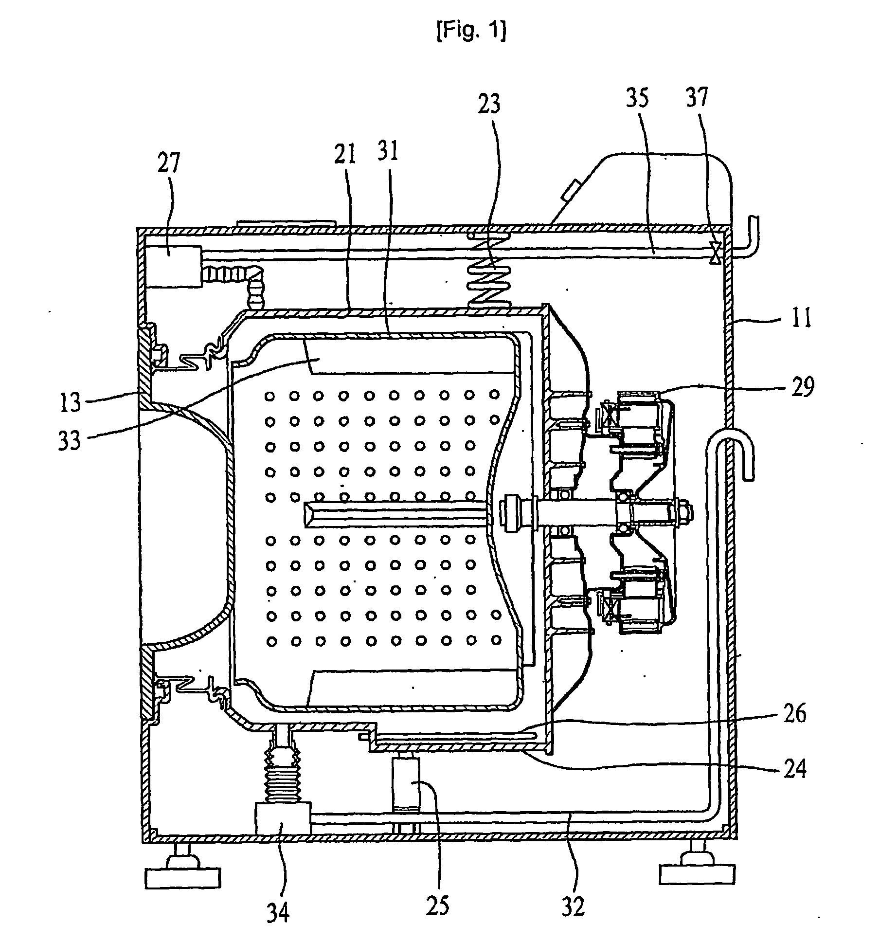 Steam washing method for washing machine and washing machine with the same