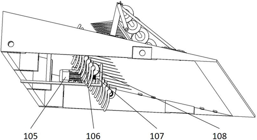 Multi-layer pipe arranging and storing device for mechanical modular workover operation