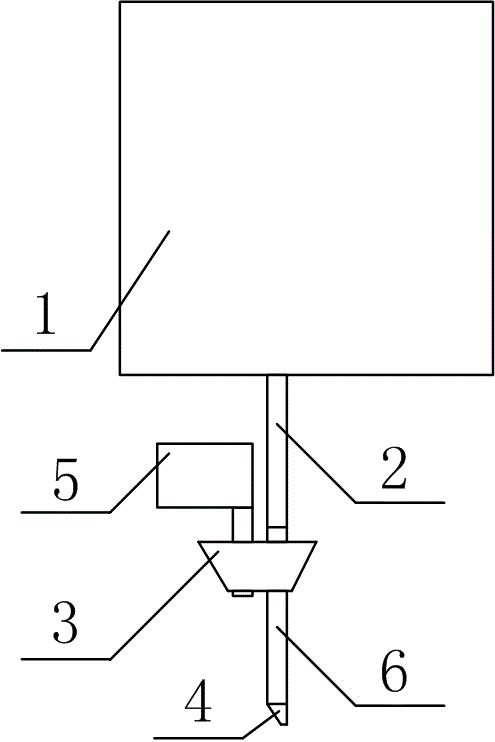 Liquid medicine material accurate filling mechanism