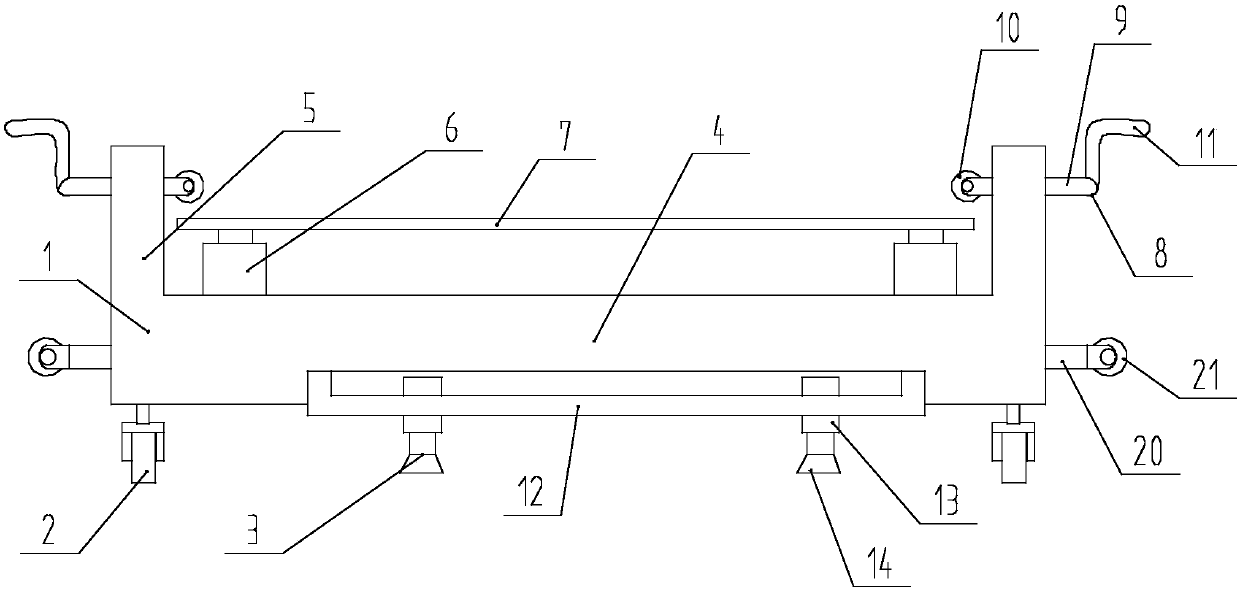 Moving device for intelligent furniture