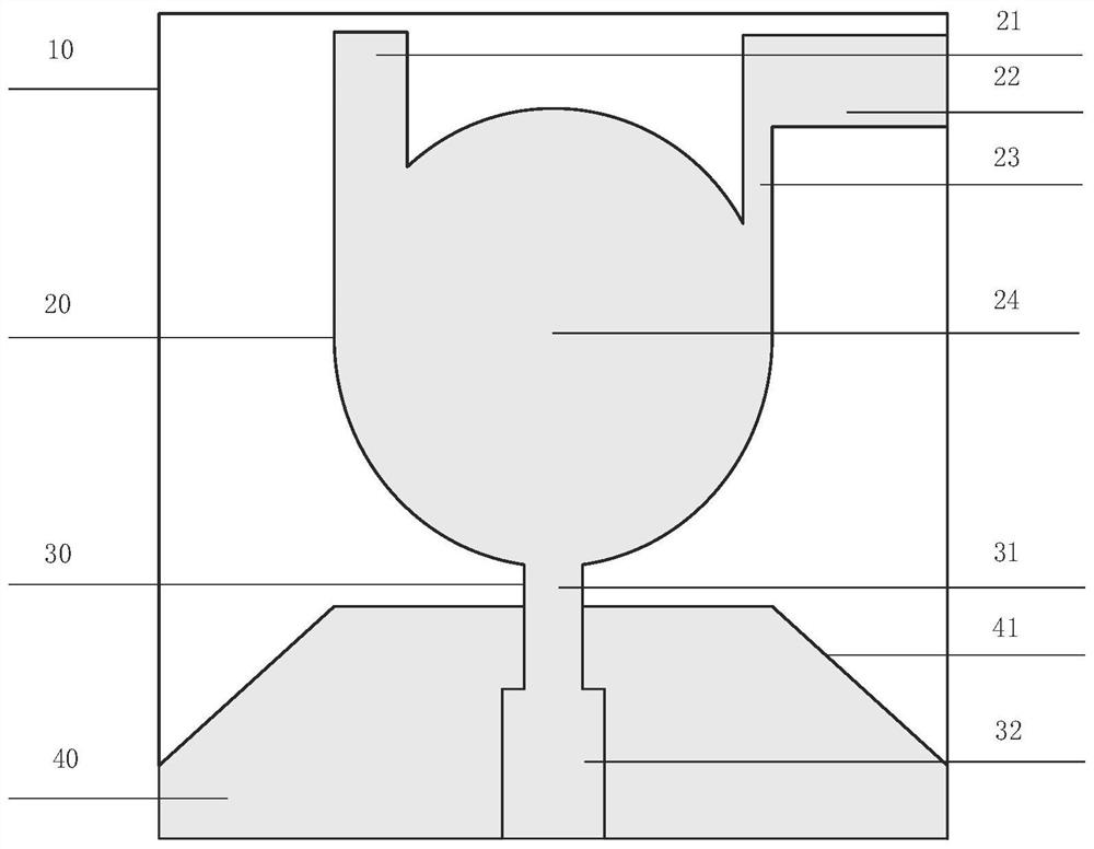 Miniaturized teapot-shaped ultra-wideband antenna