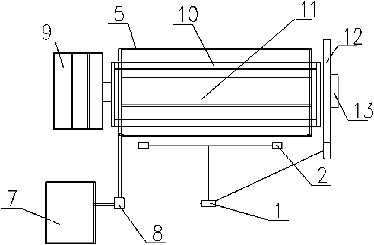 Automatic washing device for engineering vehicle