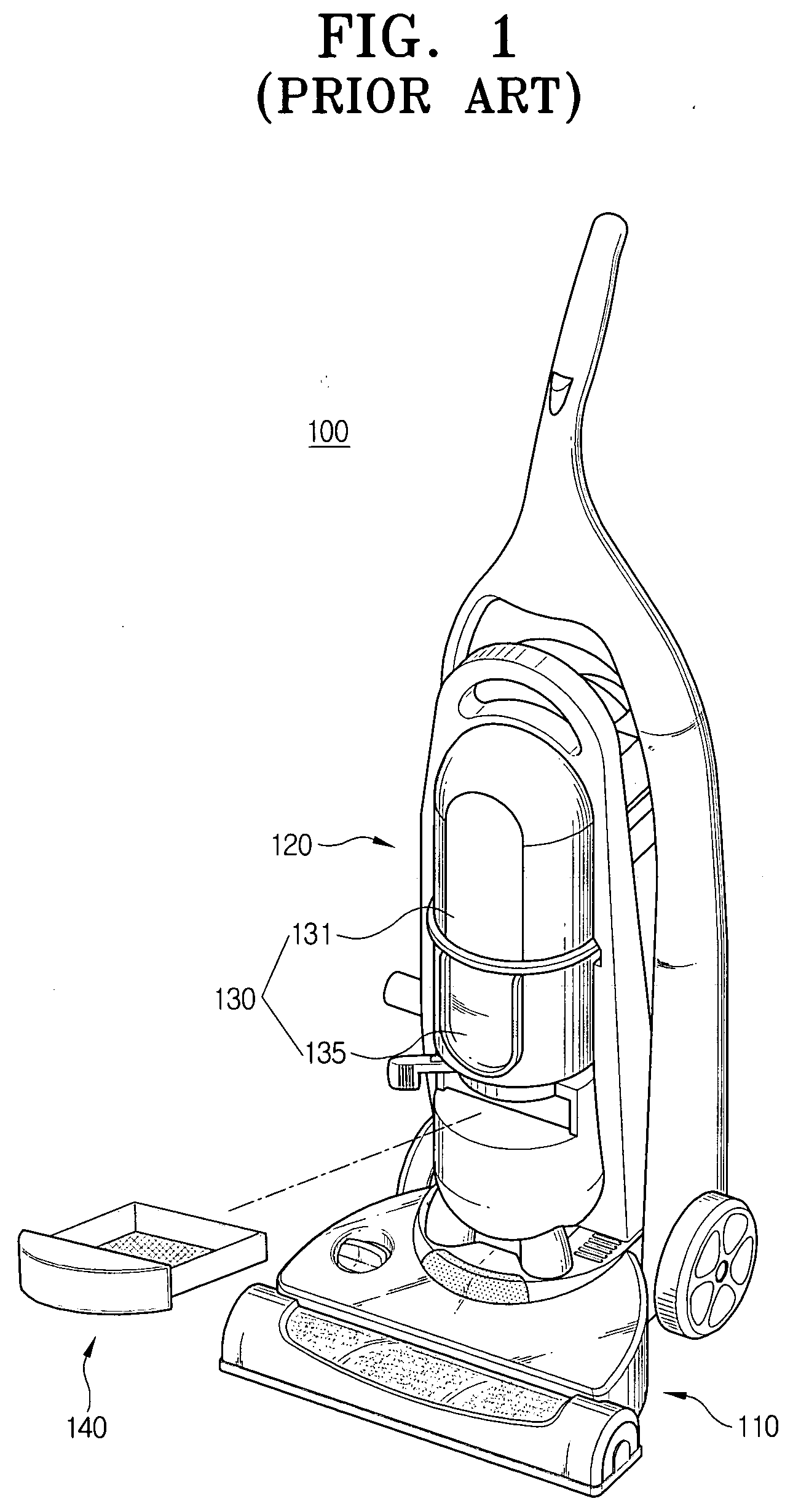 Motor assembly and vacuum cleaner having the same