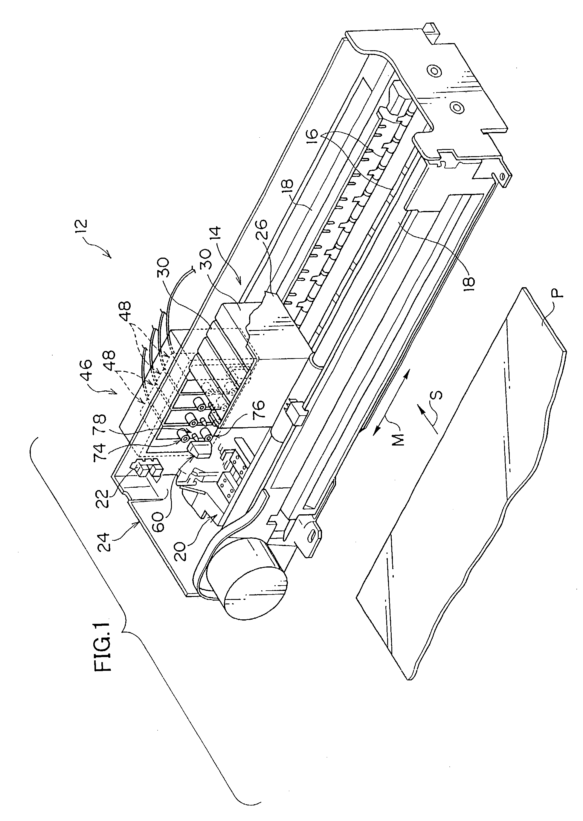 Ink replenishing device, sub ink tank, and ink jet recording apparatus