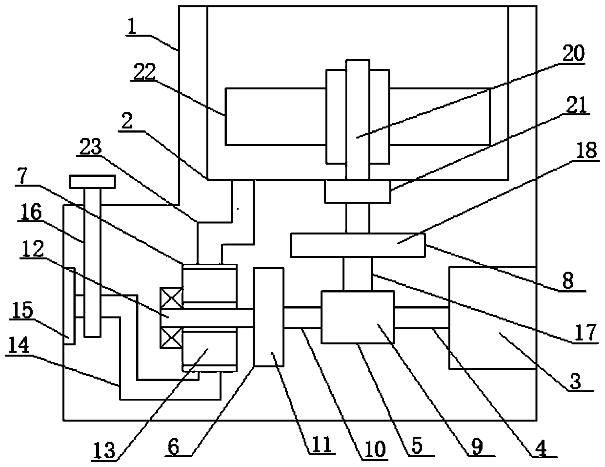 Integrated multifunctional stirring device for solid-liquid raw materials