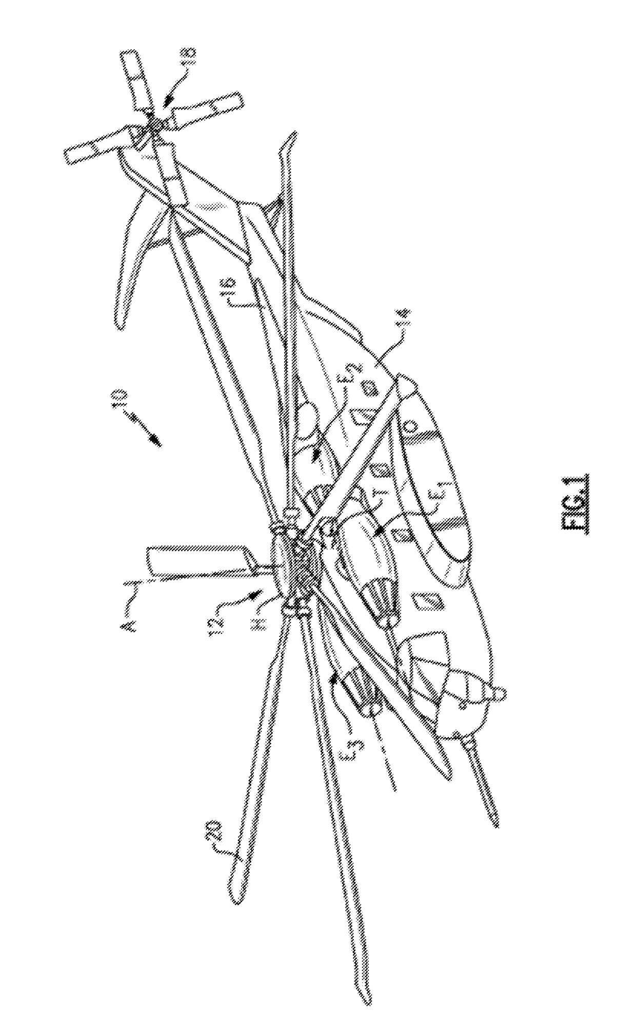 Core material for balanced rotor blade