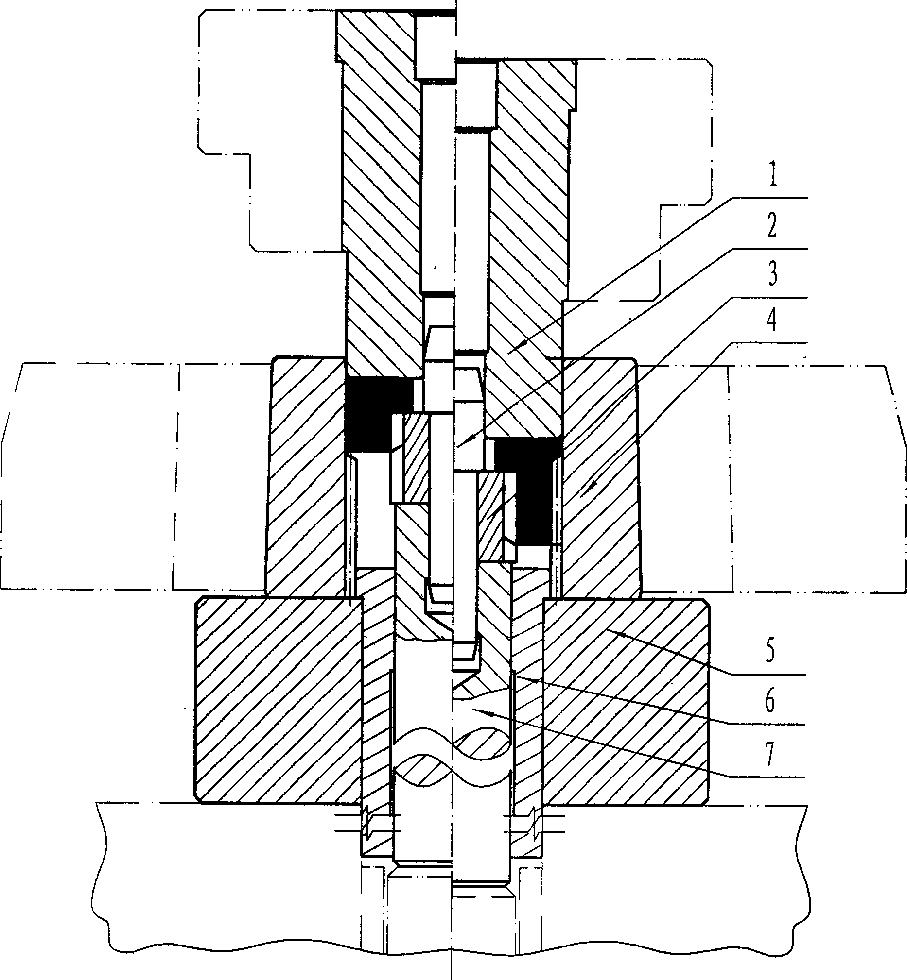 Maching process and mold for annulus of external gear reduced one-way device