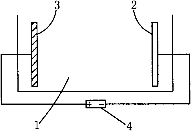 Alkali reductive water diaphragm-free electrolysis device