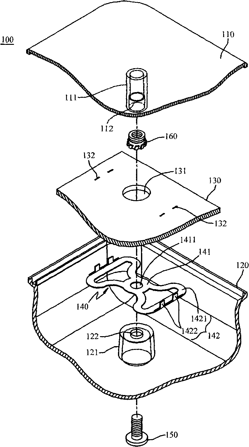 Electronic device structure