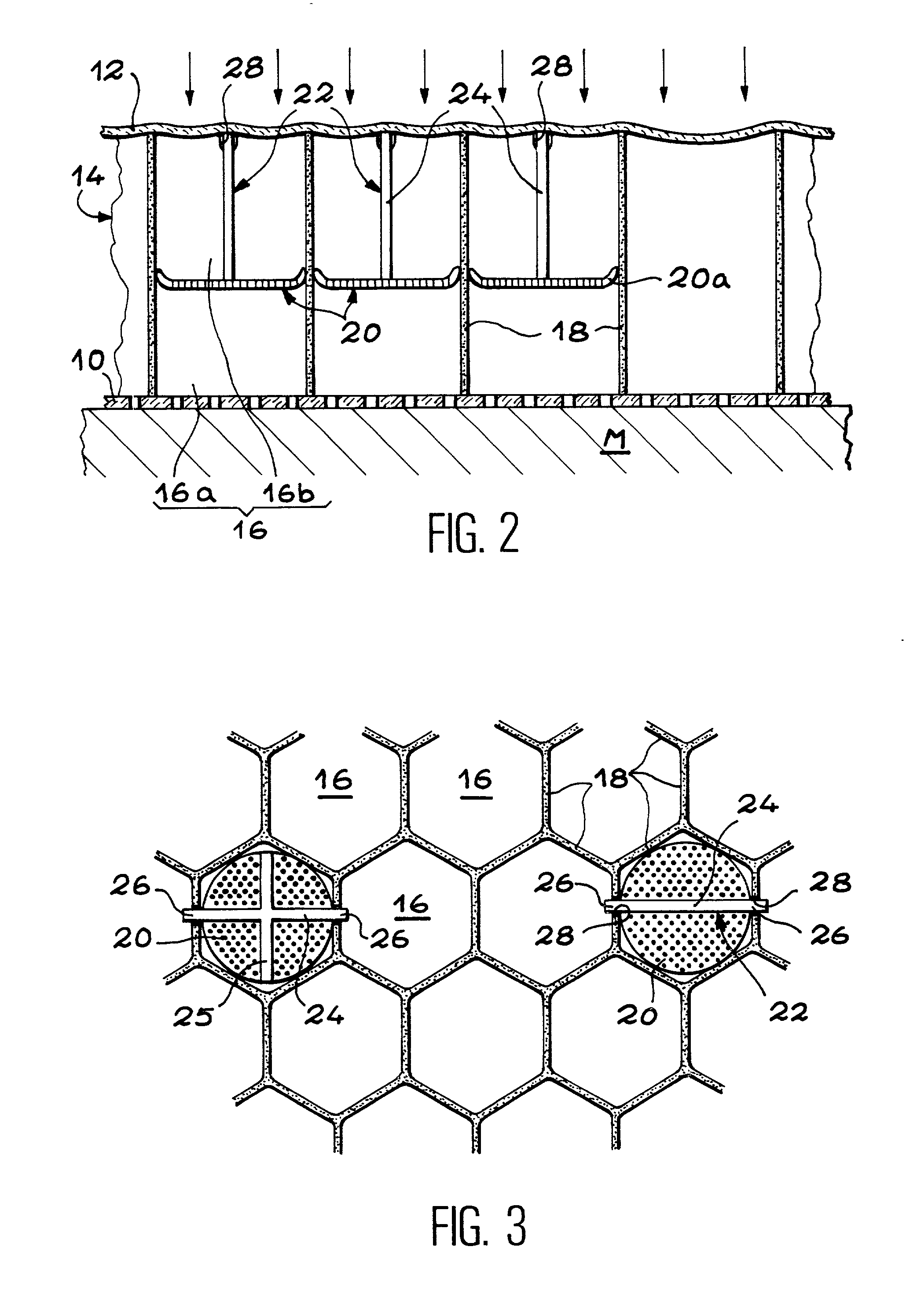 Noise reduction sandwich panel, notably for aircraft turbojet engine