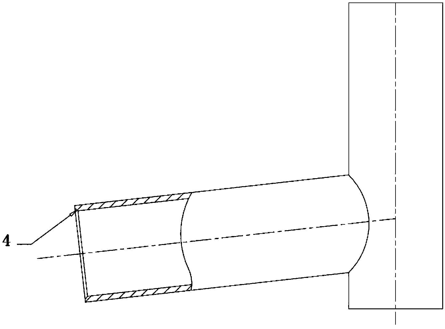 Adhesive connection method of original bamboo and bicycle metal joint