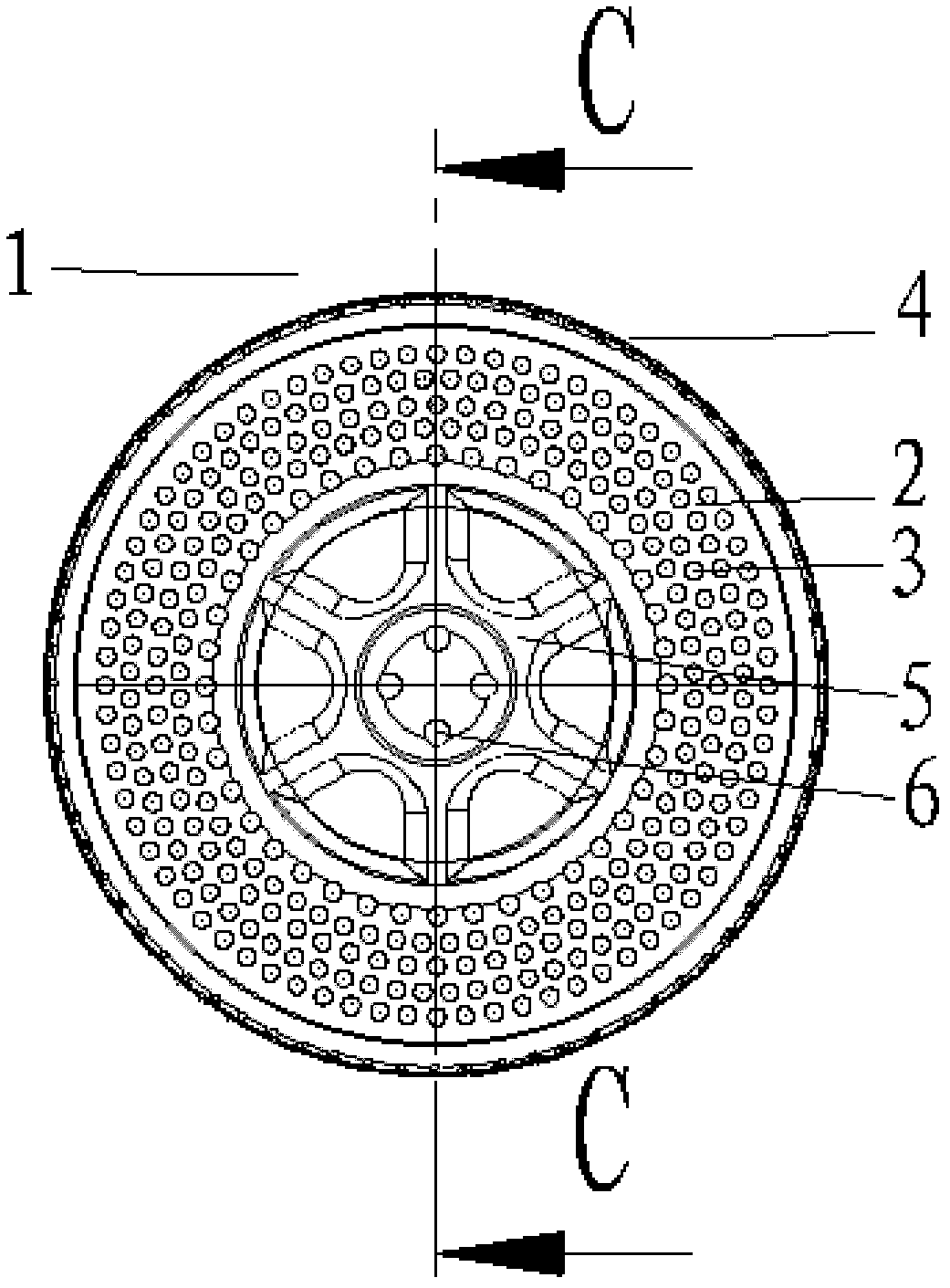 Non-pneumatic tire with rigid and flexible structure