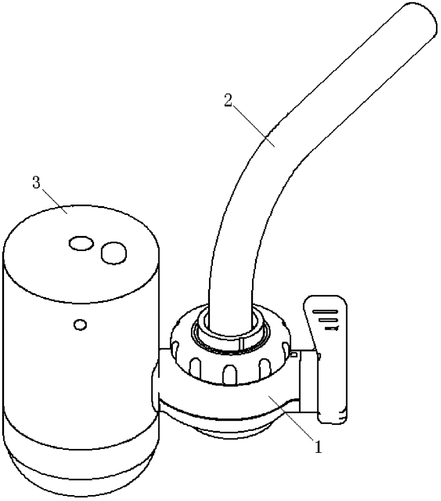 A multifunctional combined faucet