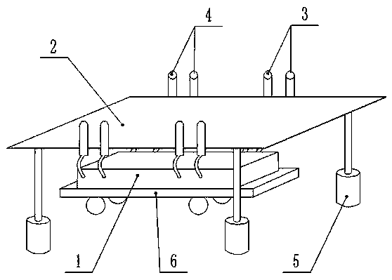 A method of weighing a car