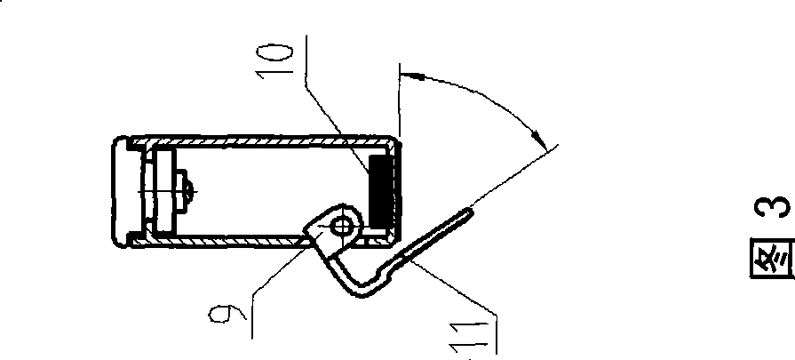 Hand-hold sampling apparatus and method for preventing sampling vector form deforming