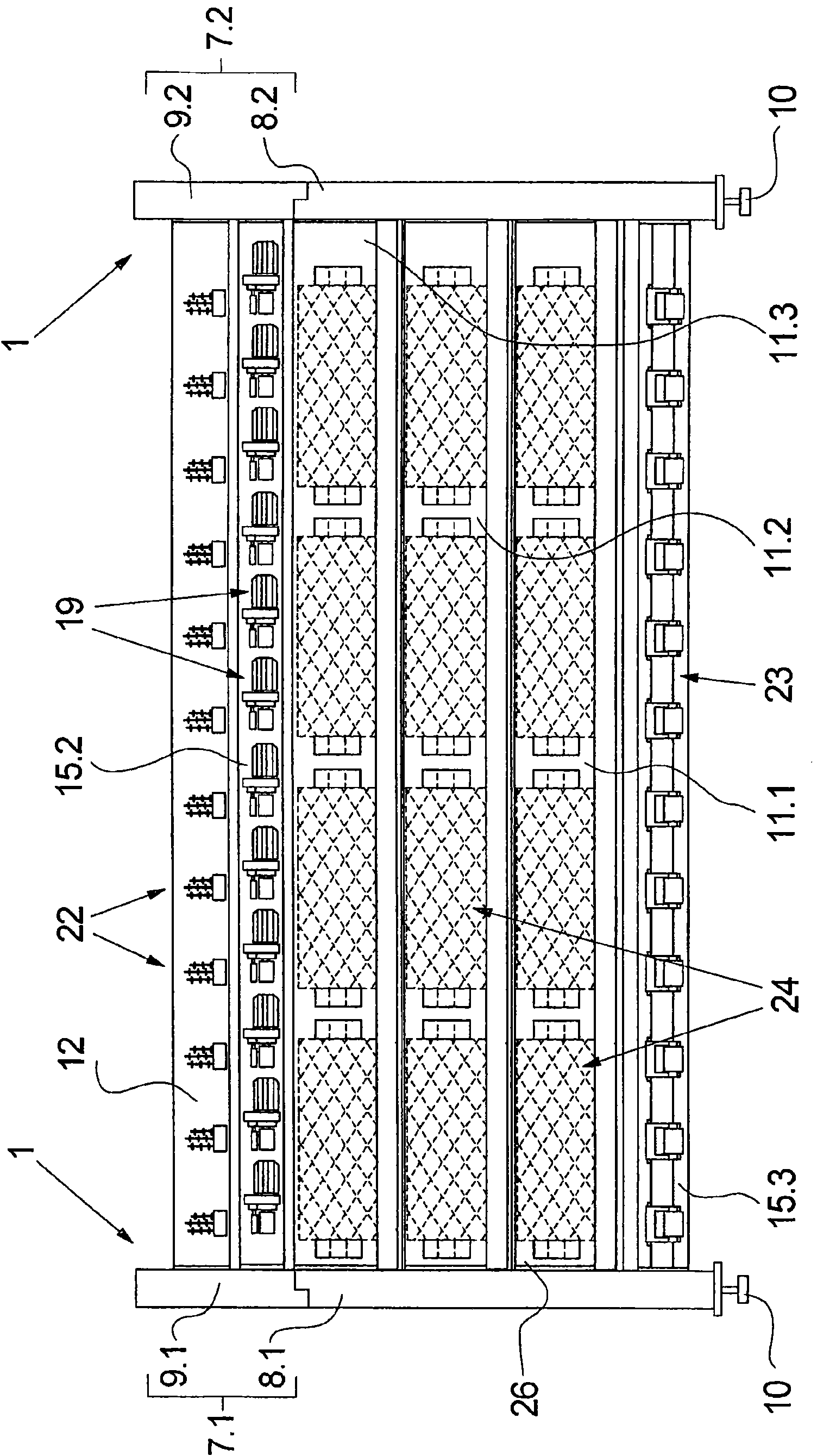 False twist texturing machine