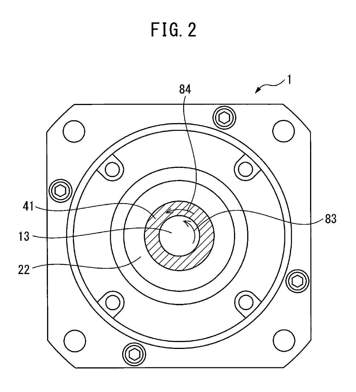 Motor for suppressing entry of foreign matter