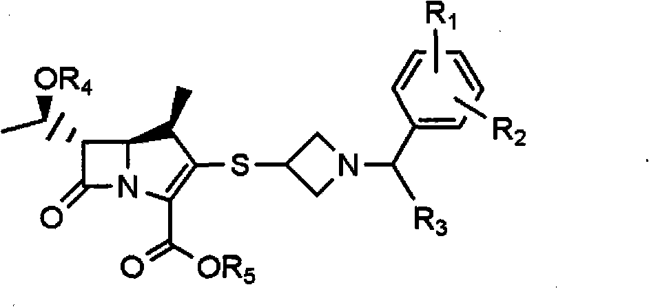 Acid addition salts of synthetic intermediates for carbapenem antibiotics and processes for preparing the same