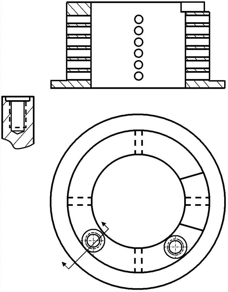 Dislocation drive-type cross mechanical anti-theft lock