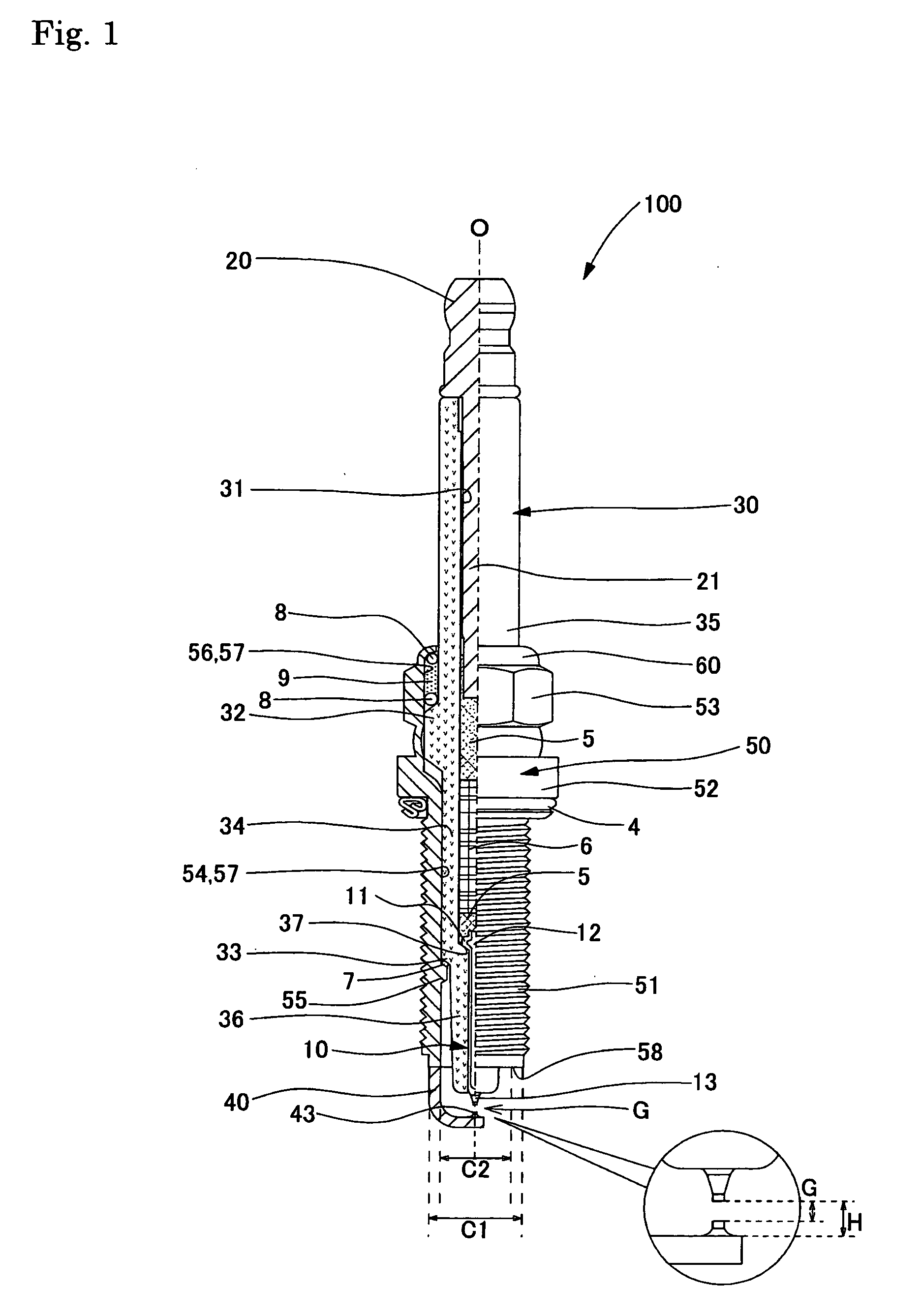 Spark plug and method for producing spark plug