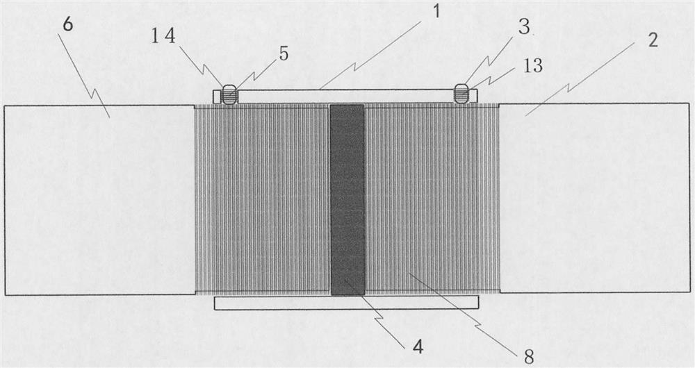 Pipeline thread airtight connection method and device