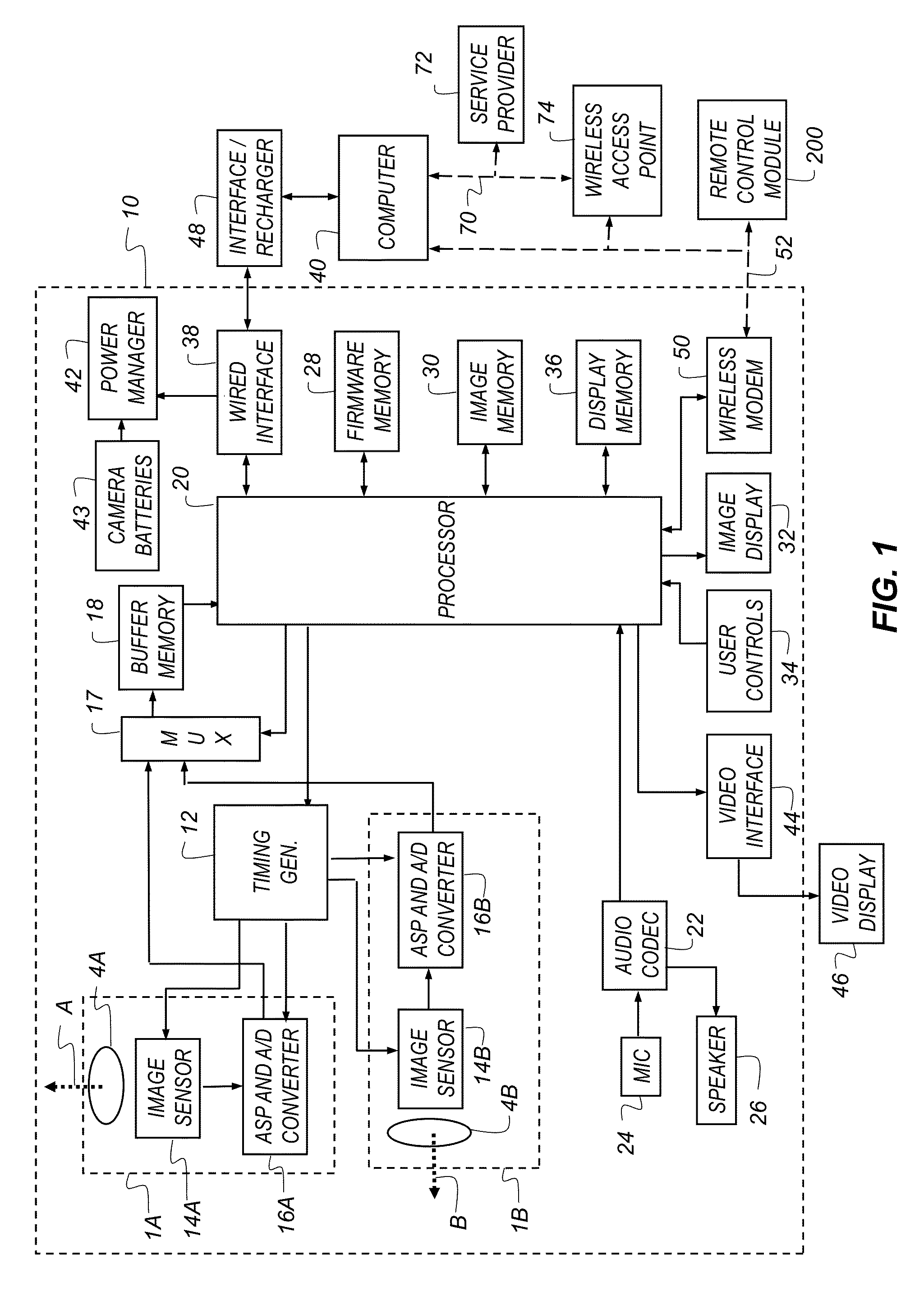 Digital camera having multiple image capture systems