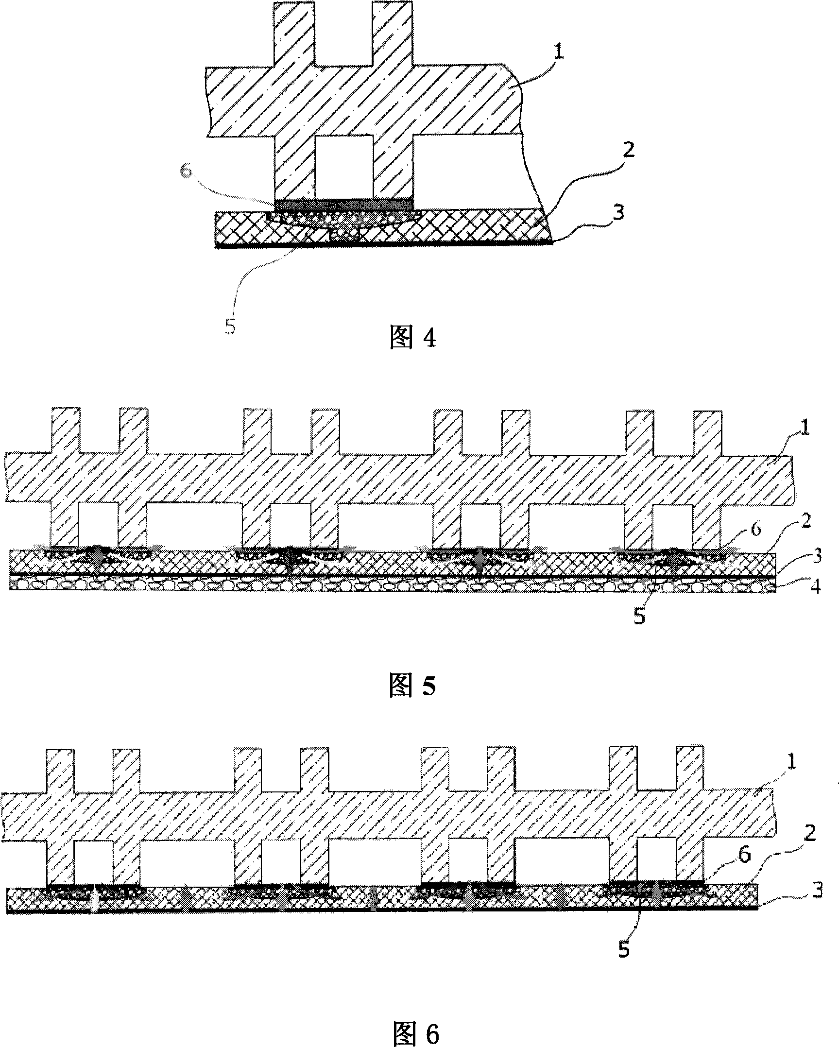 A monolayer bipolar plate fuel battery with functions of gas humidification, film hydration, dewatering and cooling