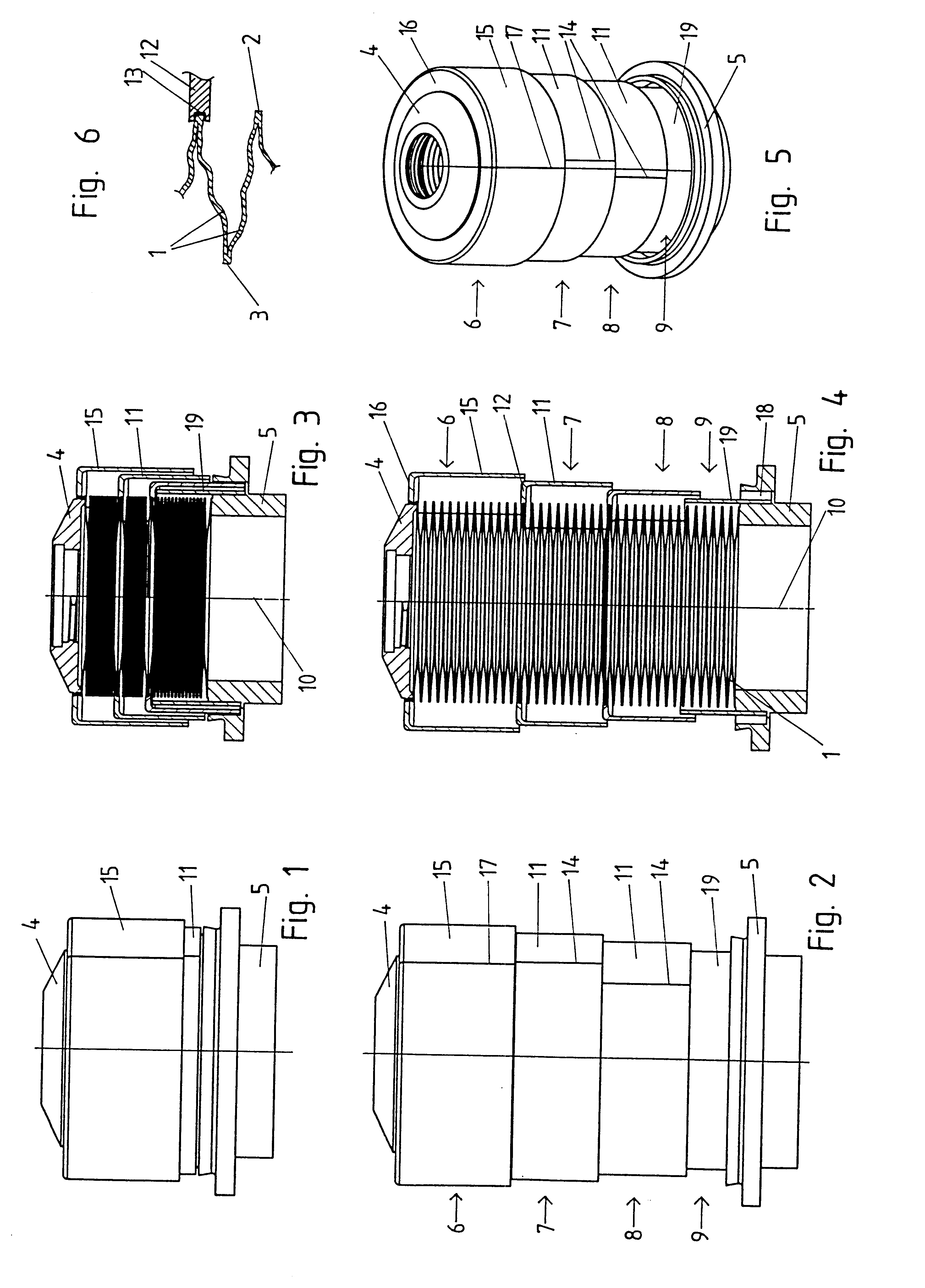 Diaphragm bellows device