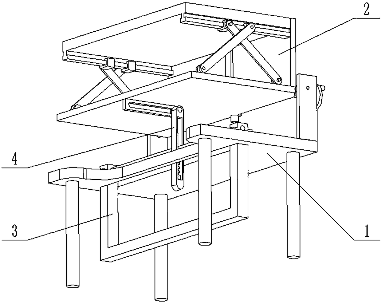 Multifunctional intelligent desk