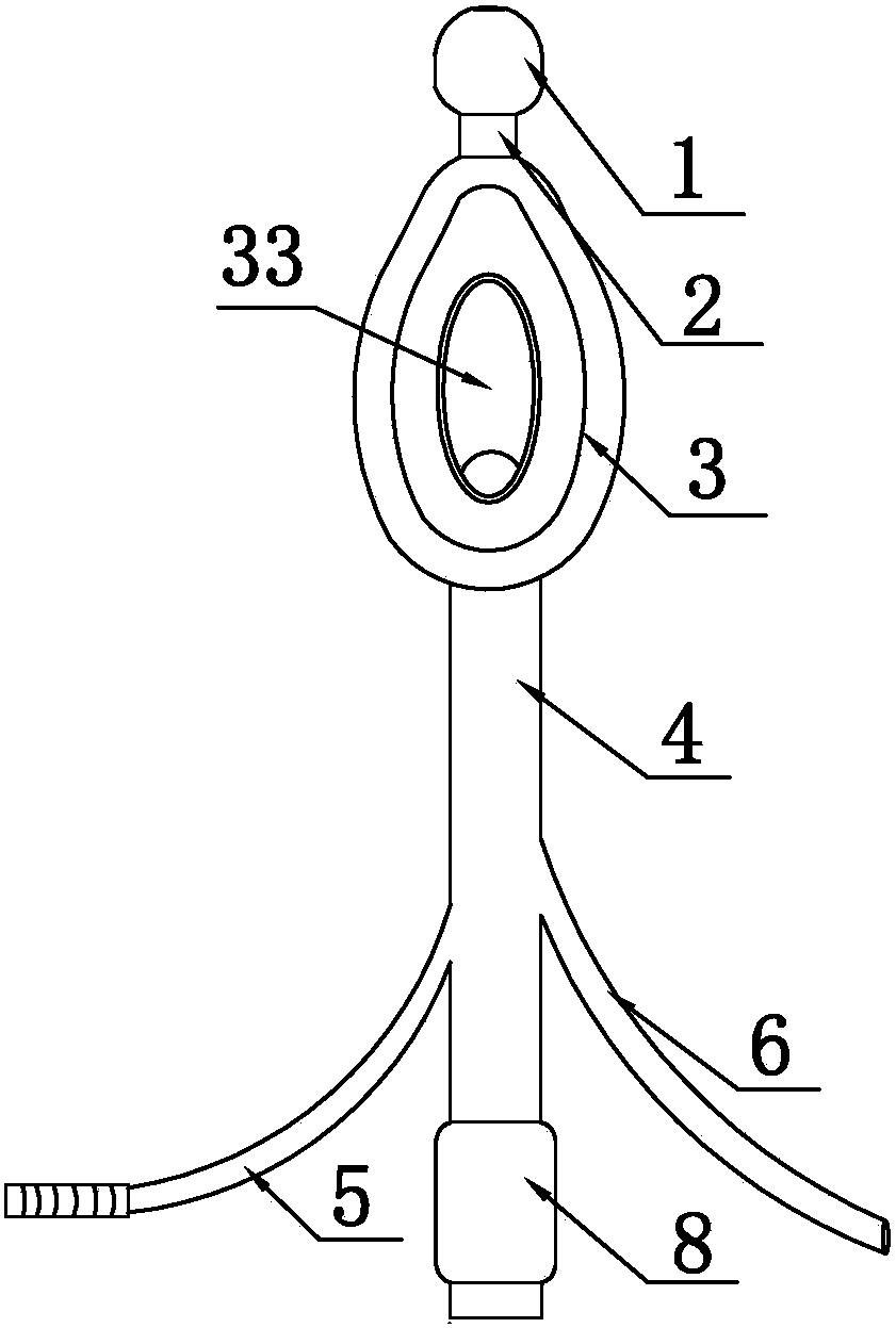 Double-airbag laryngeal mask airway for gastrointestinal endoscopy