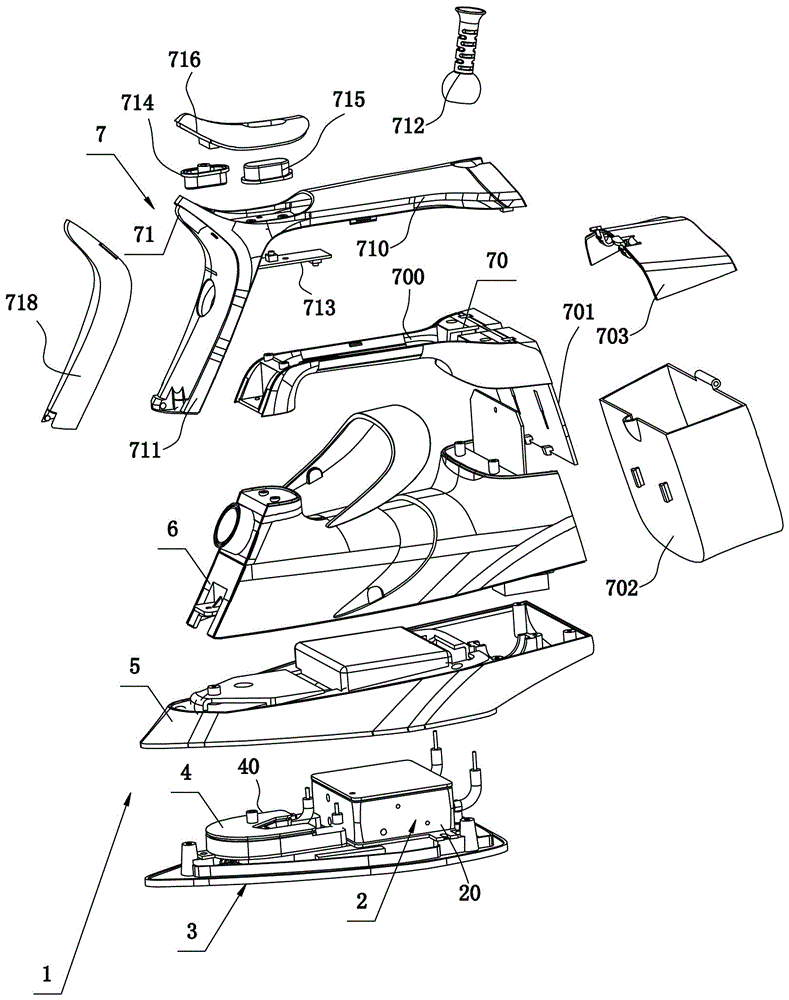 an electric iron