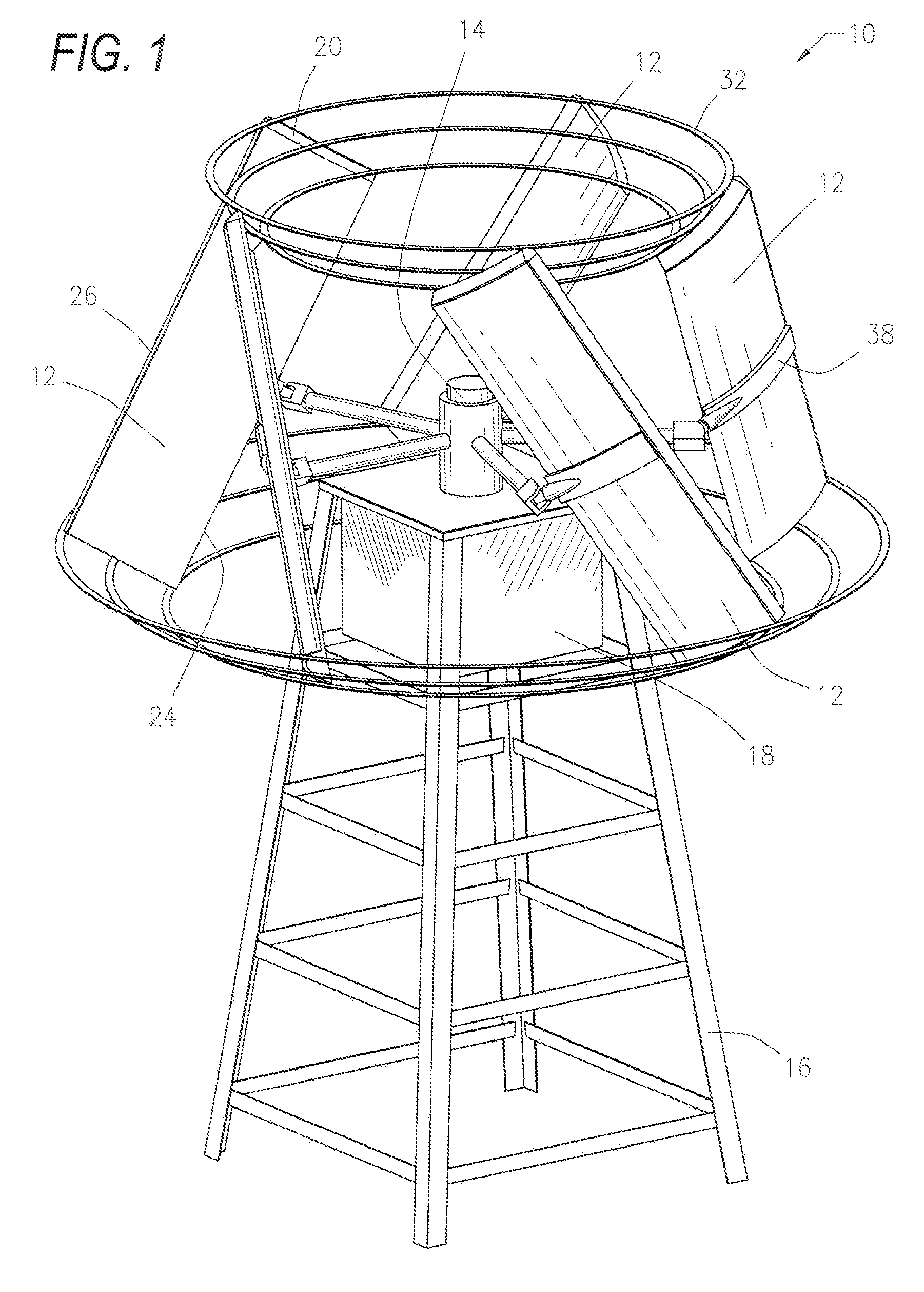 Vertical axis wind turbine