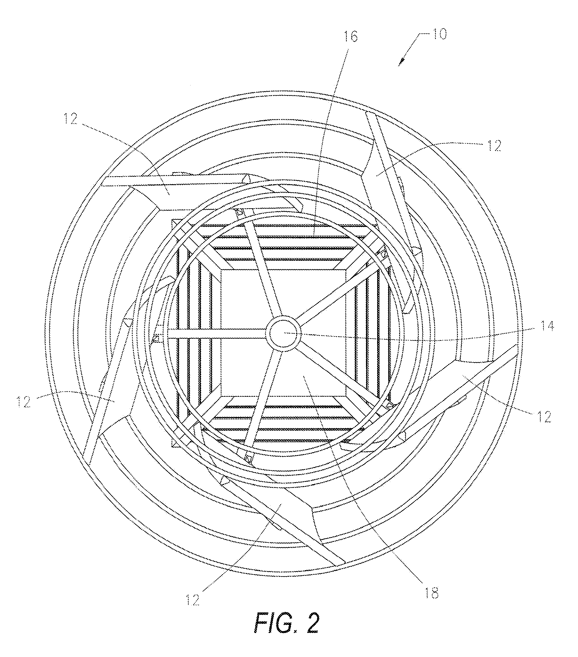 Vertical axis wind turbine