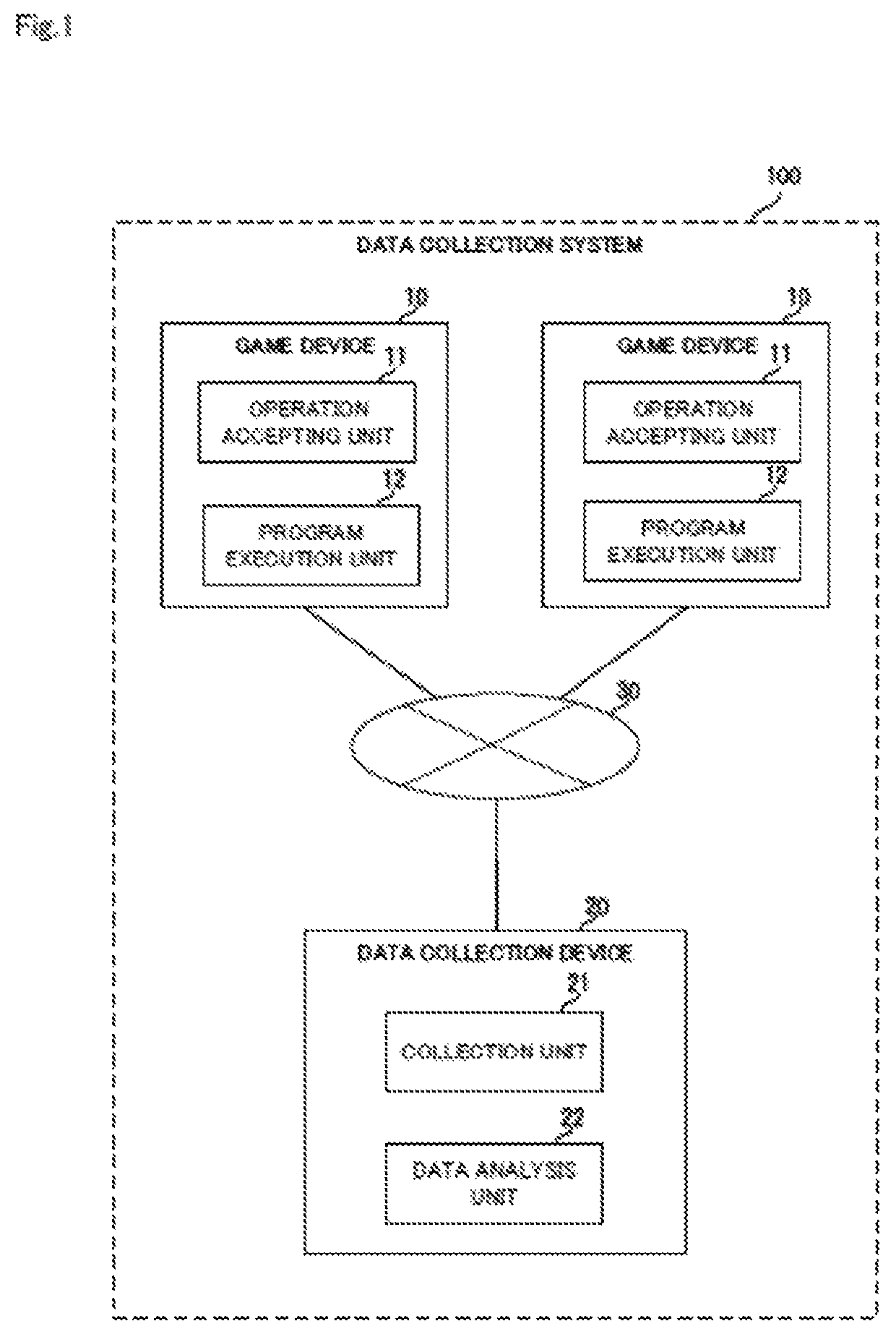 Data collection device, game device, data collection system, data collection method, and computer-readable recording medium