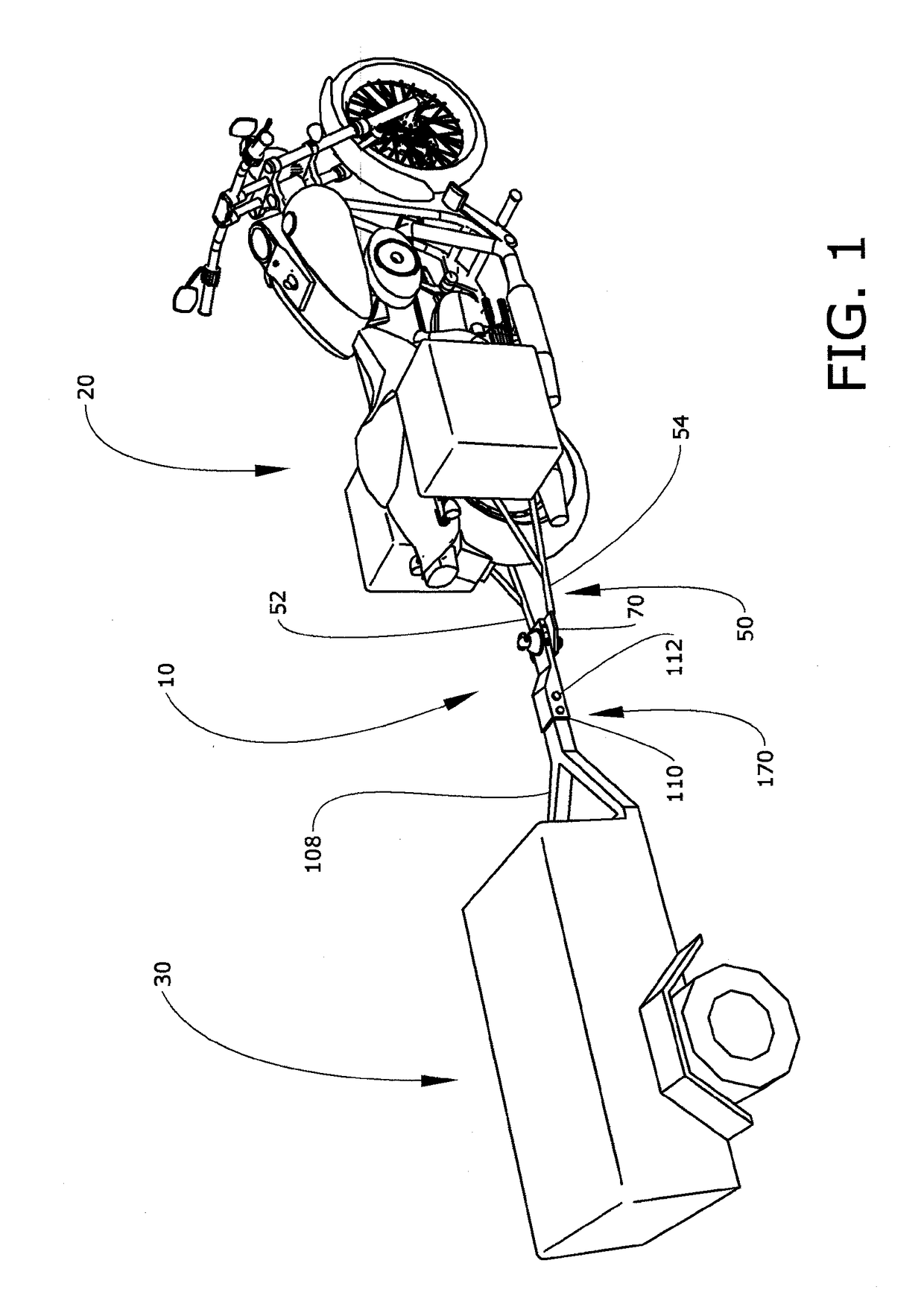 Motorcycle Hitch Assembly