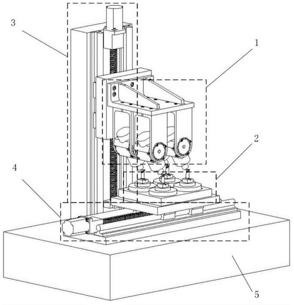 Method and device for achieving full-profile grinding of blades with tenons through cylindrical coordinate three-axis linkage machine tool