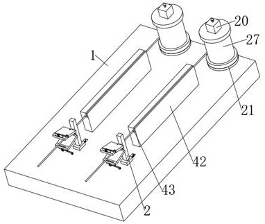 Operation line fixing device for operating room nursing