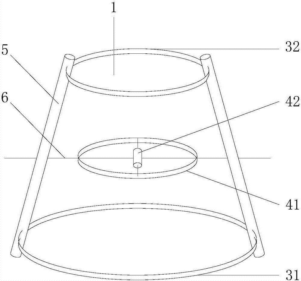 Transient electromagnetic detection apparatus and method of eliminating inductive disturbance