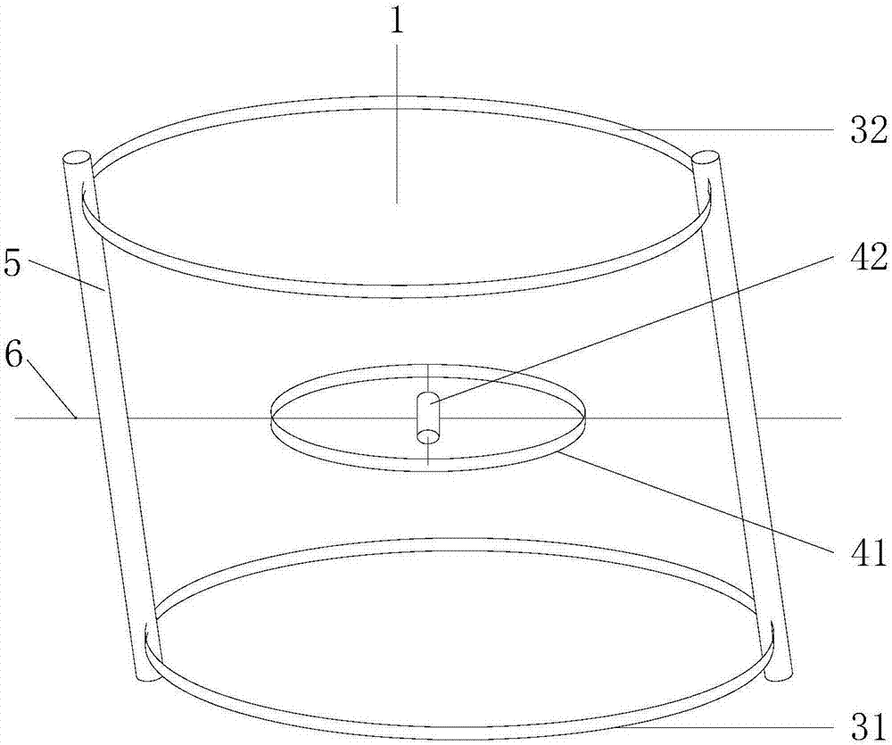 Transient electromagnetic detection apparatus and method of eliminating inductive disturbance