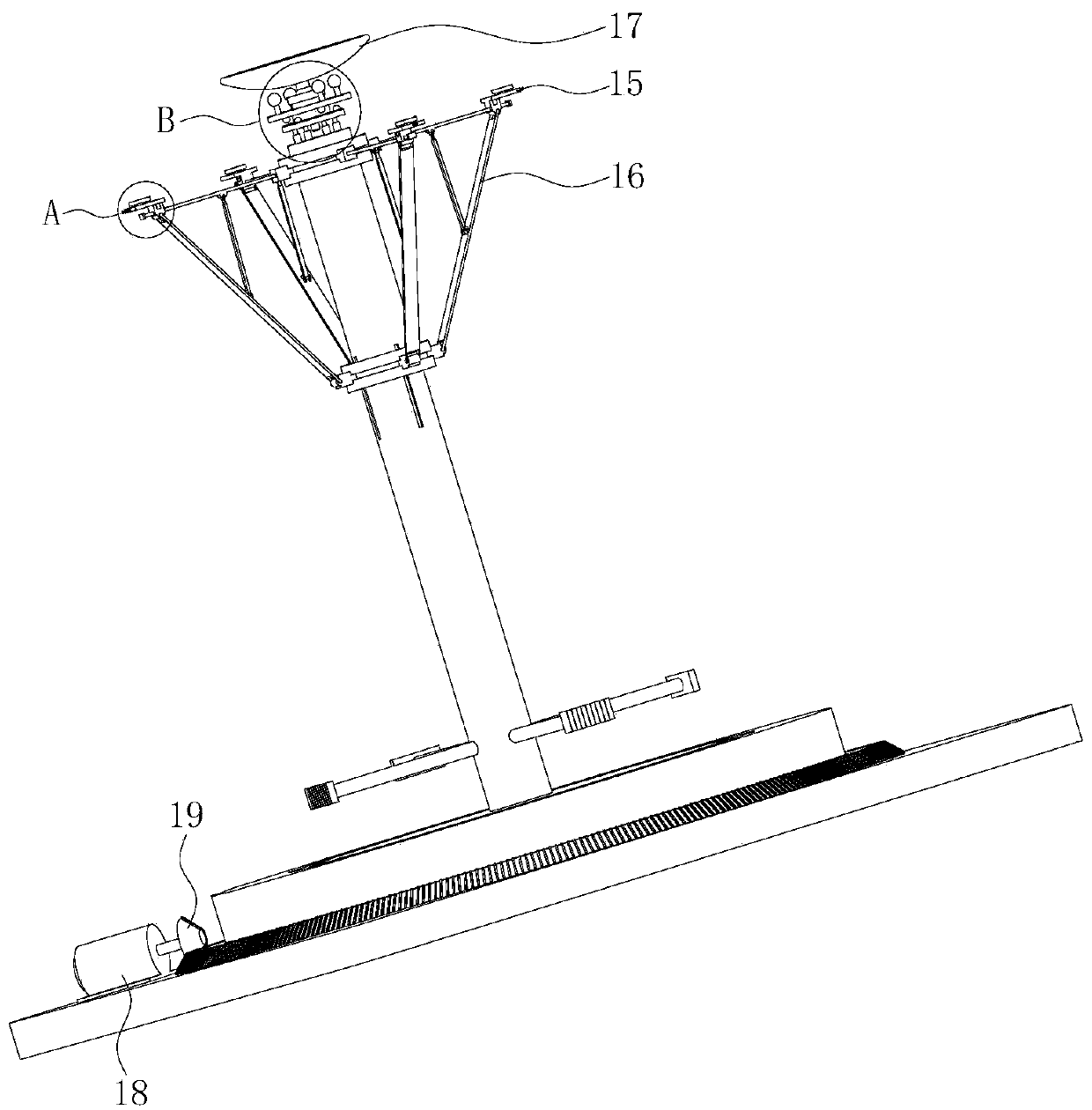 Assembling and welding manufacturing process of large pressure vessel