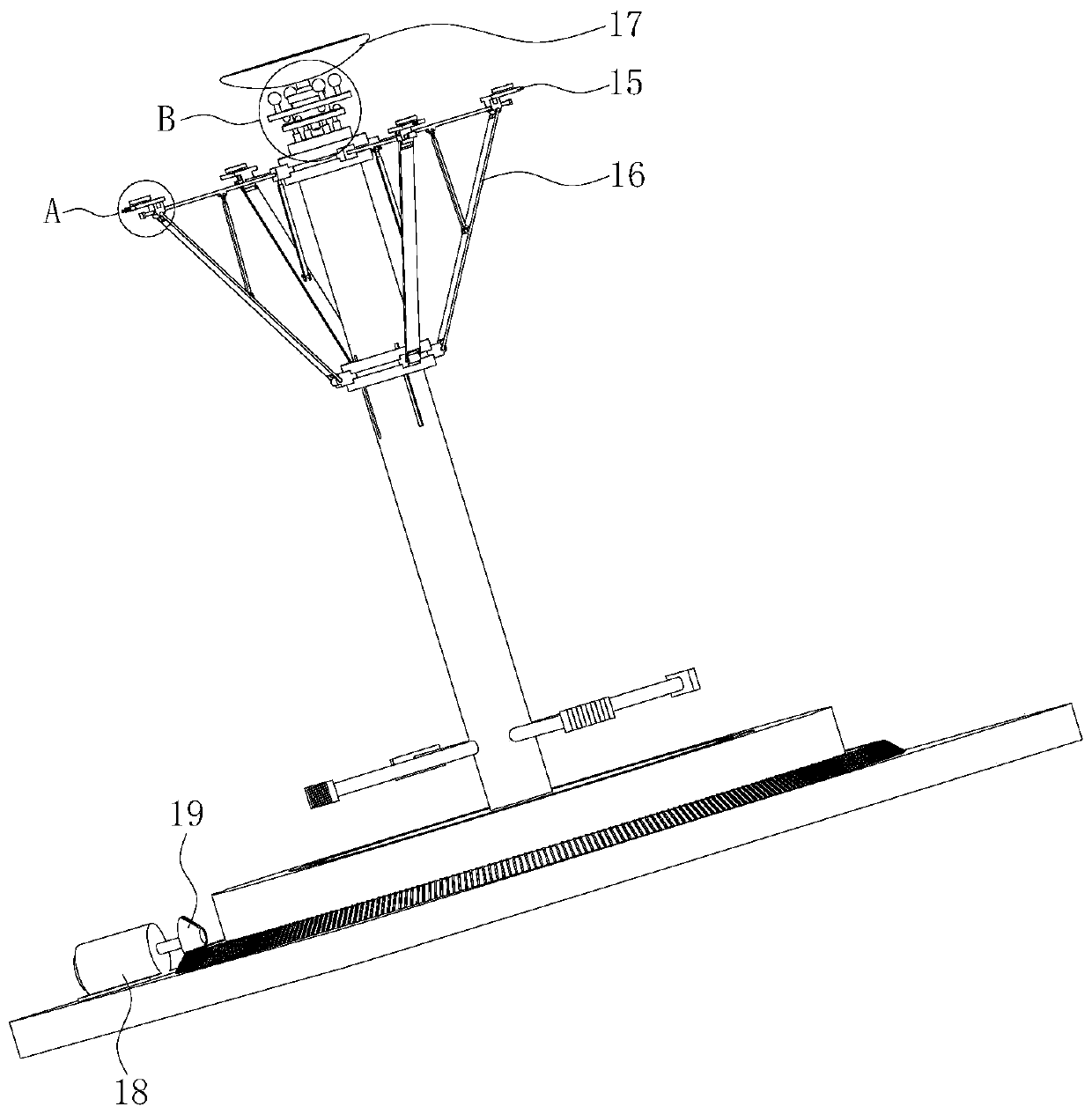 Assembling and welding manufacturing process of large pressure vessel