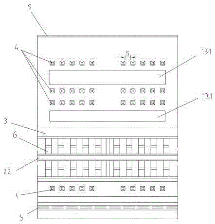 Platform moon pool damping device