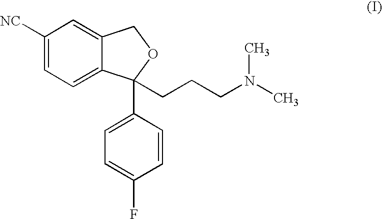 Method for the preparation of escitalopram