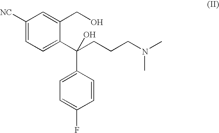 Method for the preparation of escitalopram