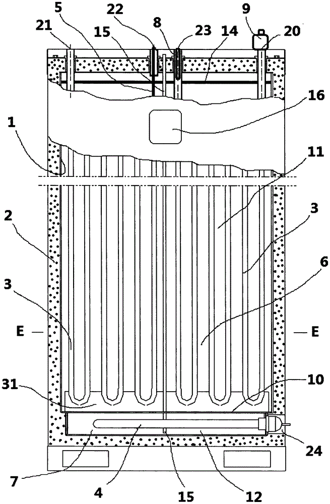 Energy storage electric water heater