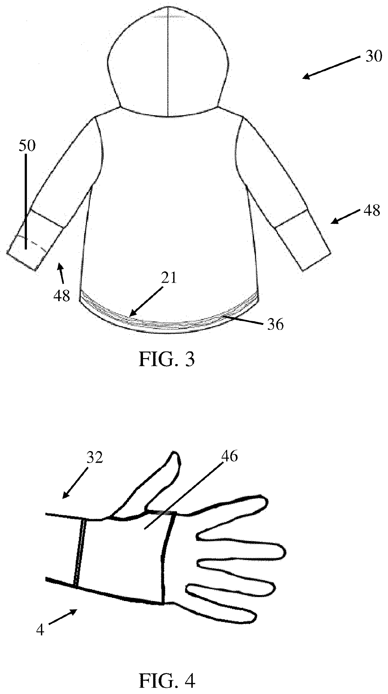 Wearable articles with embedded fidget elements and sensory aids